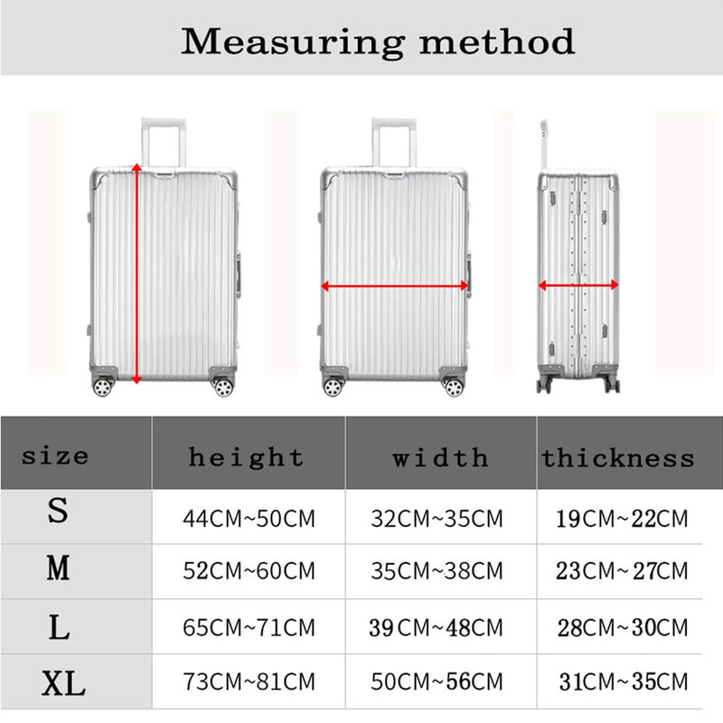 Novelty Geometric Pattern Thicken Luggage Protective Cover Cyberpunk Style Elastic Cover Suitable 18-32 Inch Trolley Case