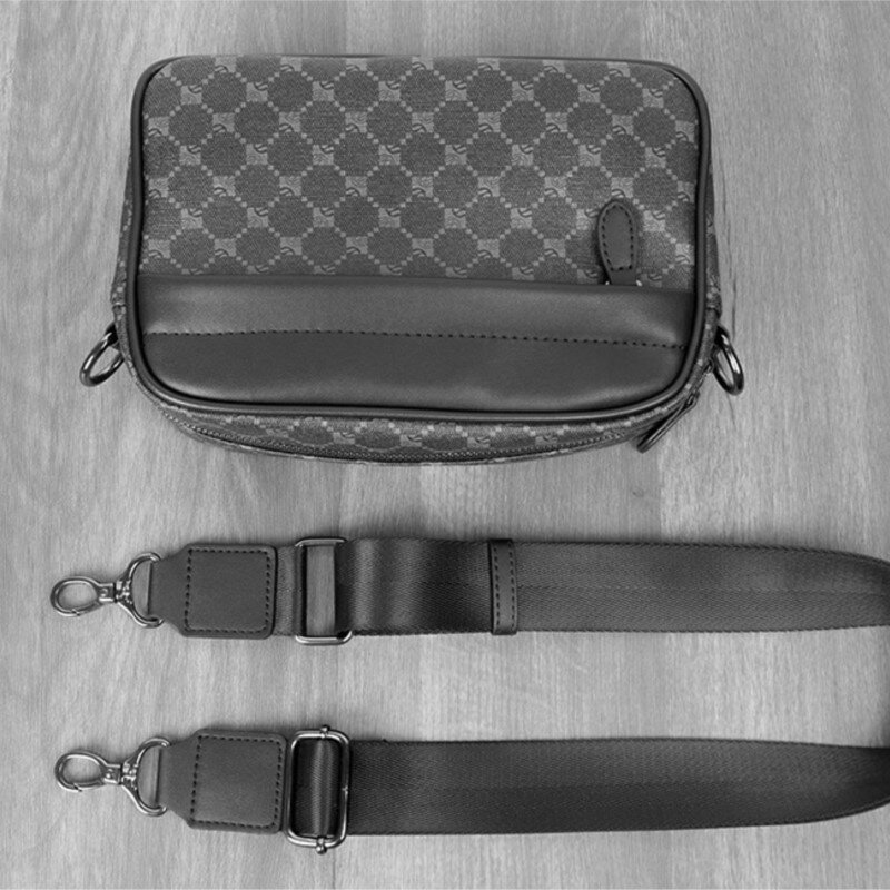 Брендовые мужские сумки-мессенджеры, повседневные сумочки на ремне через плечо, модная деловая мужская сумка-кошелек, слинг в стиле унисекс