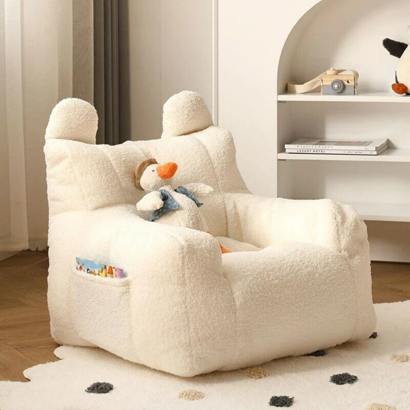 Simpatico divano per bambini divano da lettura per bambini poltrona in Cashmere Mini poltrona per bambini per il tempo libero per bambini rimovibile e lavabile