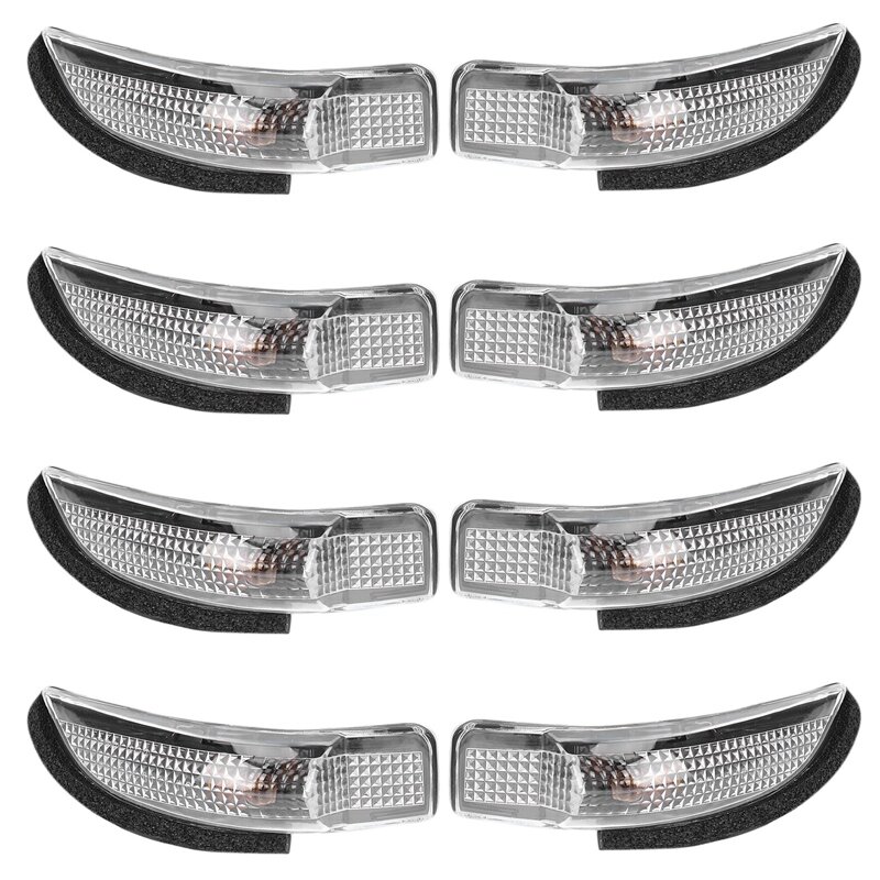 8X Side Mirror Indicator Turn Signal Light Lamp Fit For Toyota Camry Avalon Corolla Prius C 81730-02140