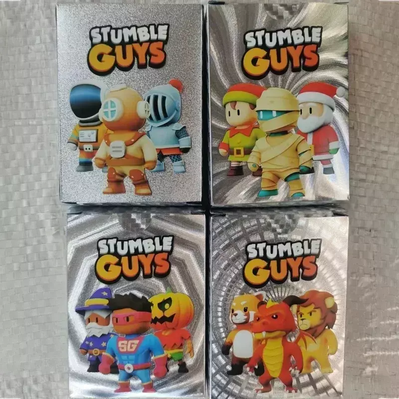 Stumble Guile Cards for Kids, Gold Silver Black Foil, Shiny Anime Board Game Collection, Flash Figure Trading Cards, Birthday, Xmas Gifts