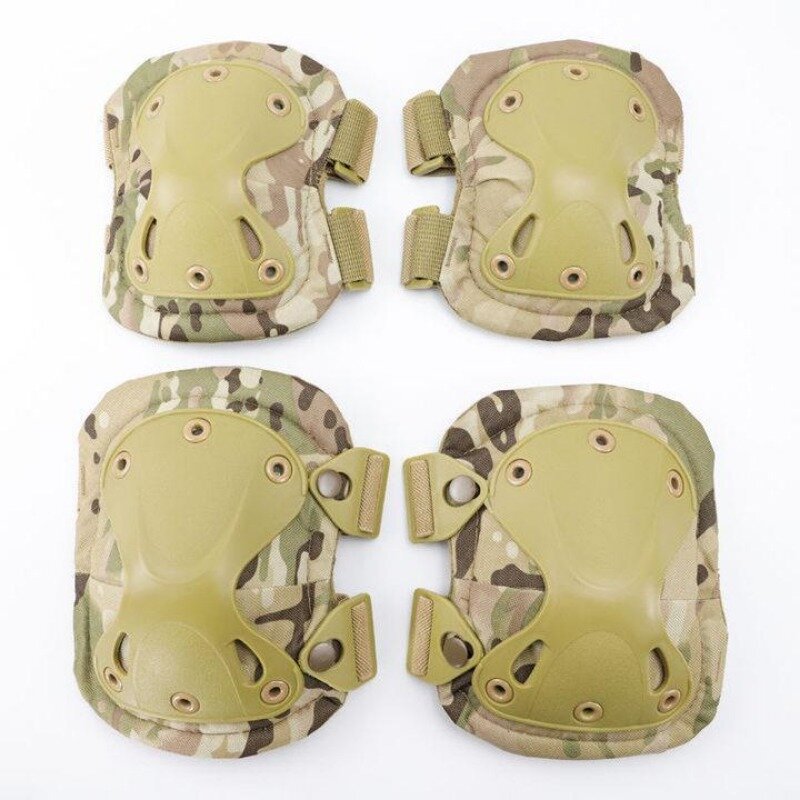Ginocchiere tattiche militari CS ginocchiere protettive per articolazione del ginocchio ginocchiere da lavoro Army Combat Air Gun attrezzatura protettiva per la caccia