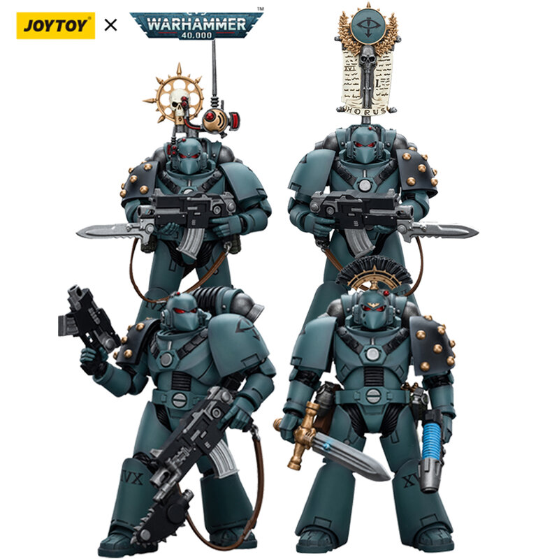 YTOY Warhammer Action Figures, 40K, 1/18, The Horus Heresy, Sons of Horus MK660, Actical Squad, Anime Model Toys, Gifts, Chain, Pré-commande