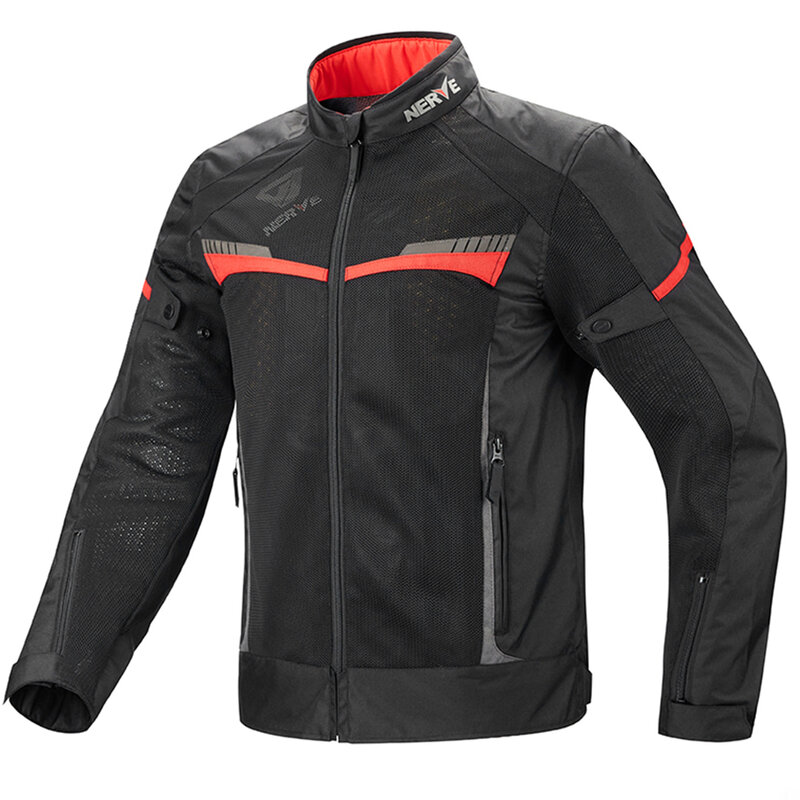 Летняя мотоциклетная сетчатая куртка, впитывающая пот, одежда В рыцарском стиле, нескользящая Мужская мотоциклетная куртка, верхняя одежда, защита от падения