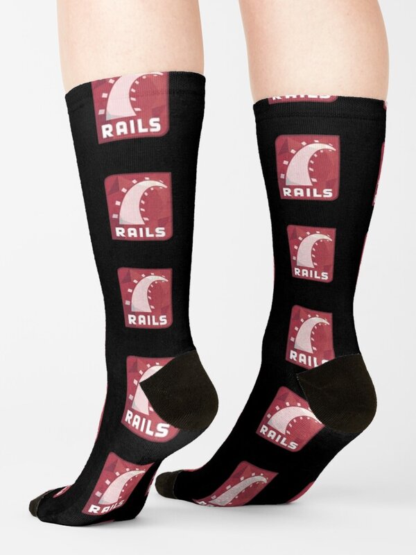 Ruby on Rails calcetines para Navidad, calcetines de Golf calentados, calcetines de Golf para niñas, calcetines para hombres