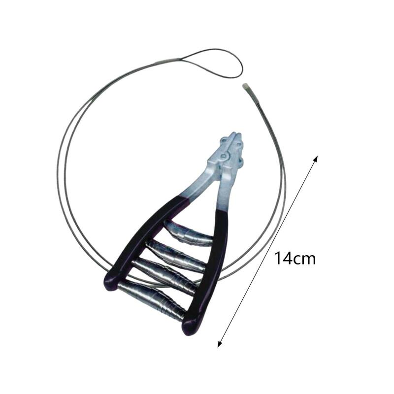 String Starter Clamp, Cabo de extensão profissional, Manual 4 molas duráveis
