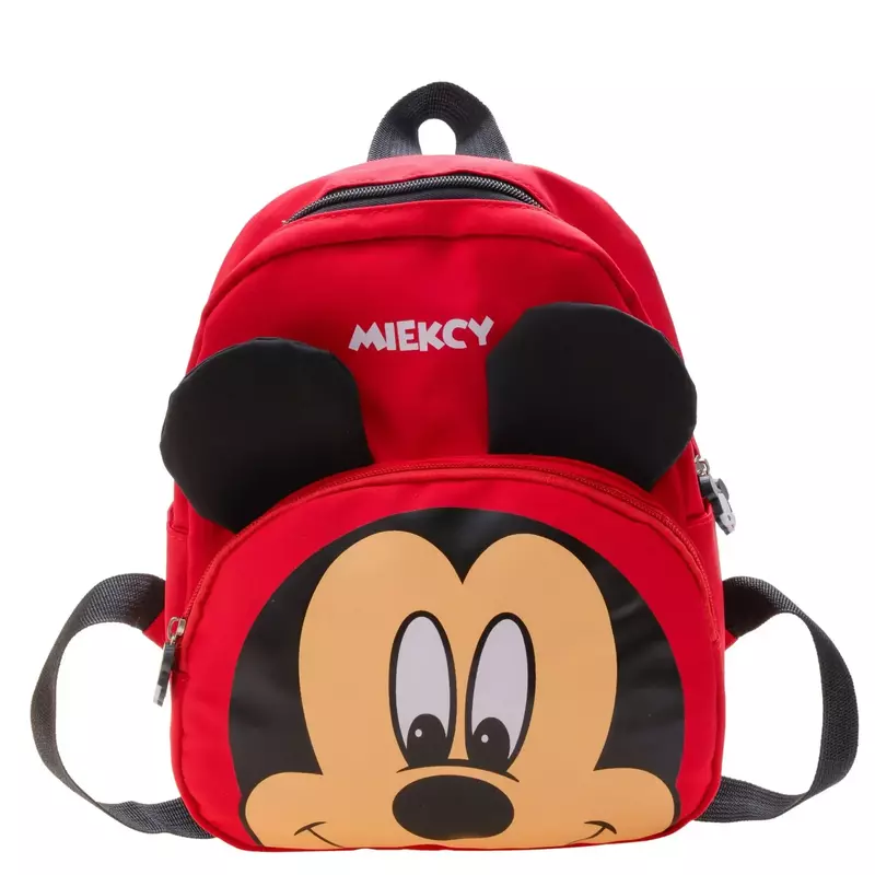 Disney Mickey Mouse Mochila para Crianças, Cartoon Schoolbag, Bonito, Leve, Jardim de Infância, Kids Gift, Meninos e Meninas