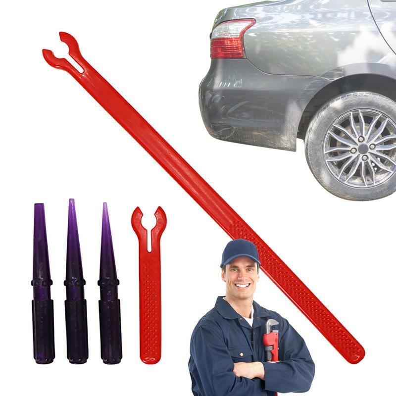 Car Dent Repair Tool Kit com cabeças de martelo, Dent remoção, Tap Down Tools, manutenção de automóveis