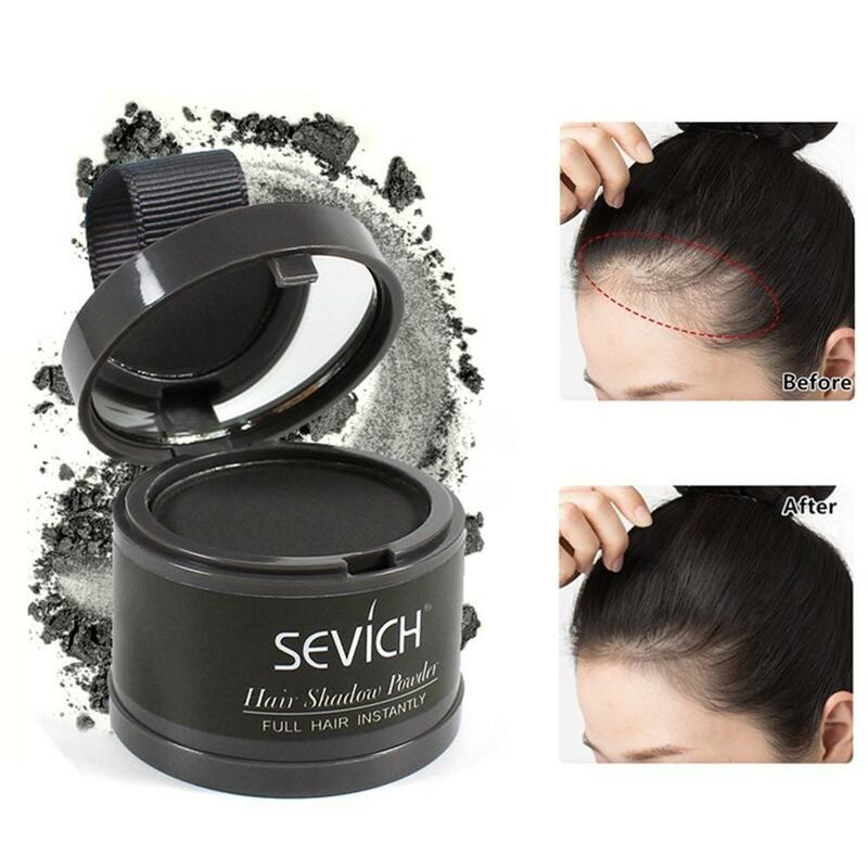 1PC Hairline Repair Filling Powder With Puff Sevich Fluffy Thin Powder Pang Line Shadow Powder Forehead Hair Makeup Concealer