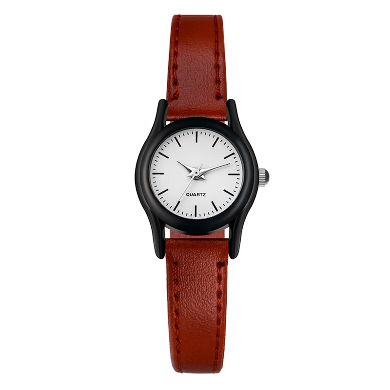 Relógio de pulso de quartzo simples e generoso feminino, relógio impermeável para mulheres, luxo, frete grátis