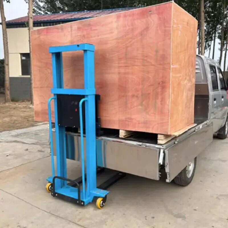 Electric Truck Forklift Truck Automatic Loading and Unloading Cargo Artifact Portable Small Climbing Truck Stacking Truck