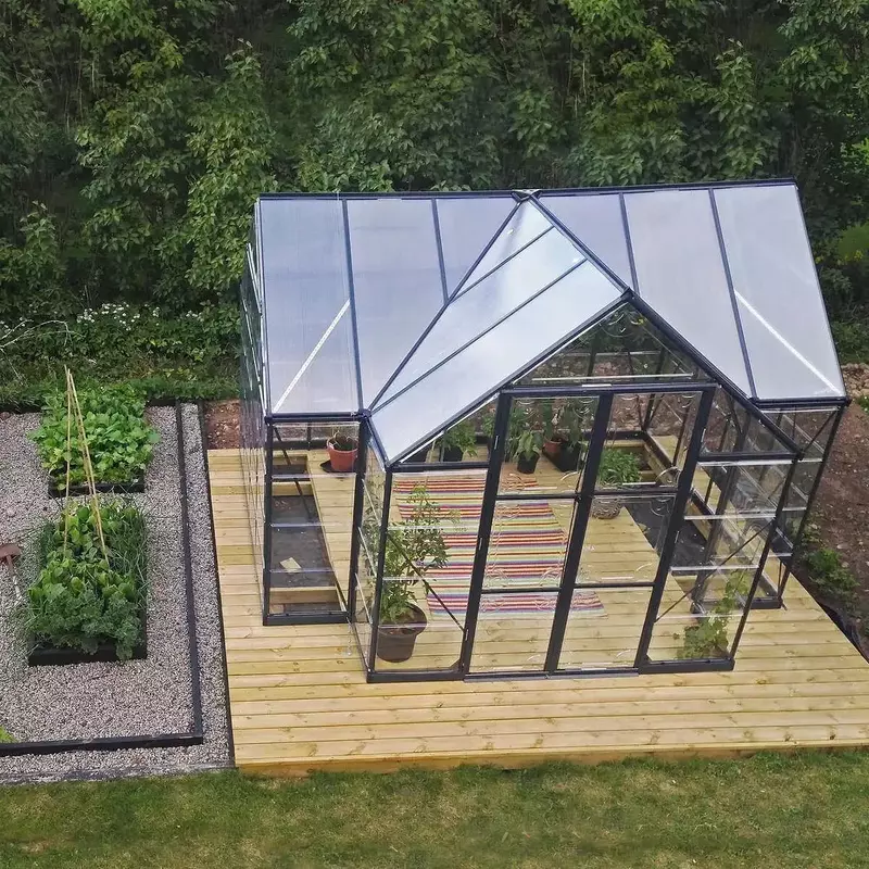 Orangery 10'x12' Greenhouse and Solarium