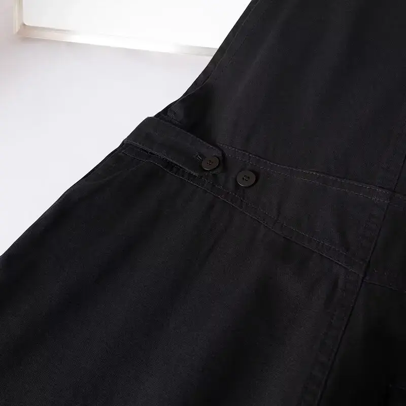 New women's standard wide leg workwear suspender jumpsuit