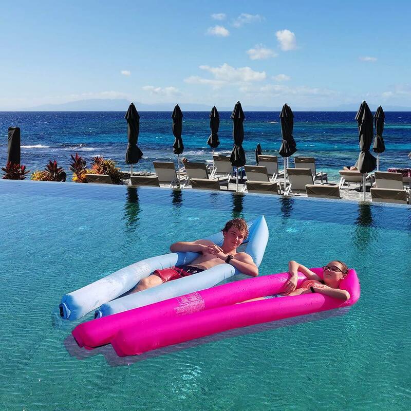 Outdoor Inflatable Water Sofa, Fast Inflatable Floating Bed, Seaside Water Suspension Machine, Convenient, Summer