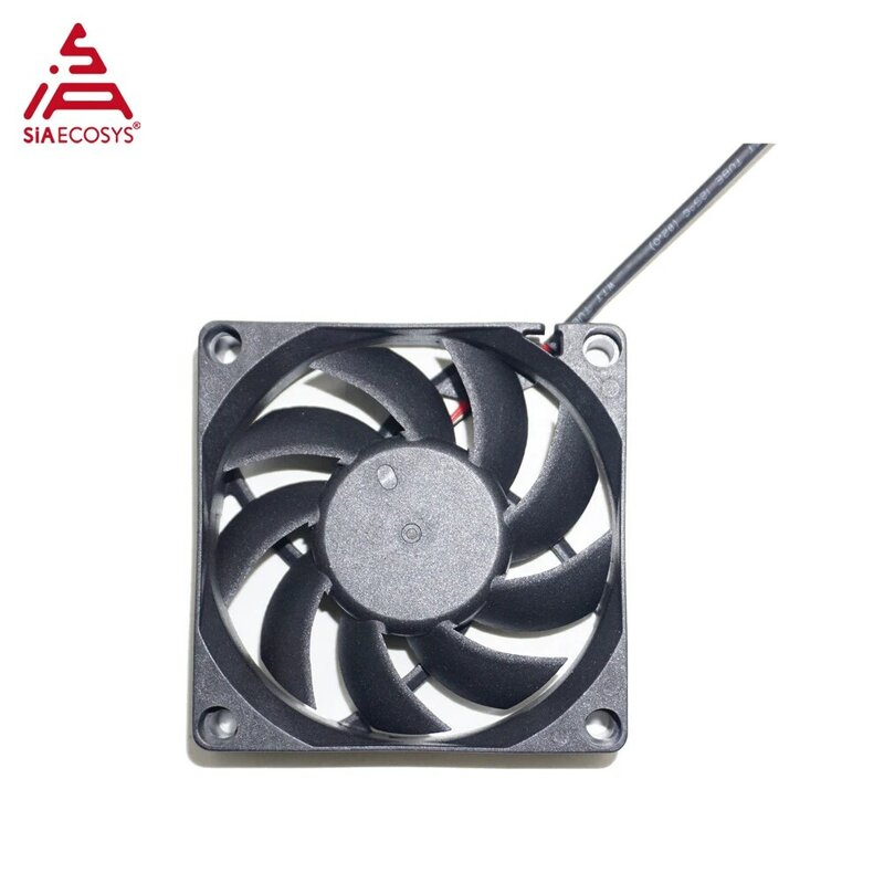 SiAECOSYS 6cm 12v Cooling Fan Without Noice For Motor Controller Motorcycle Accessories