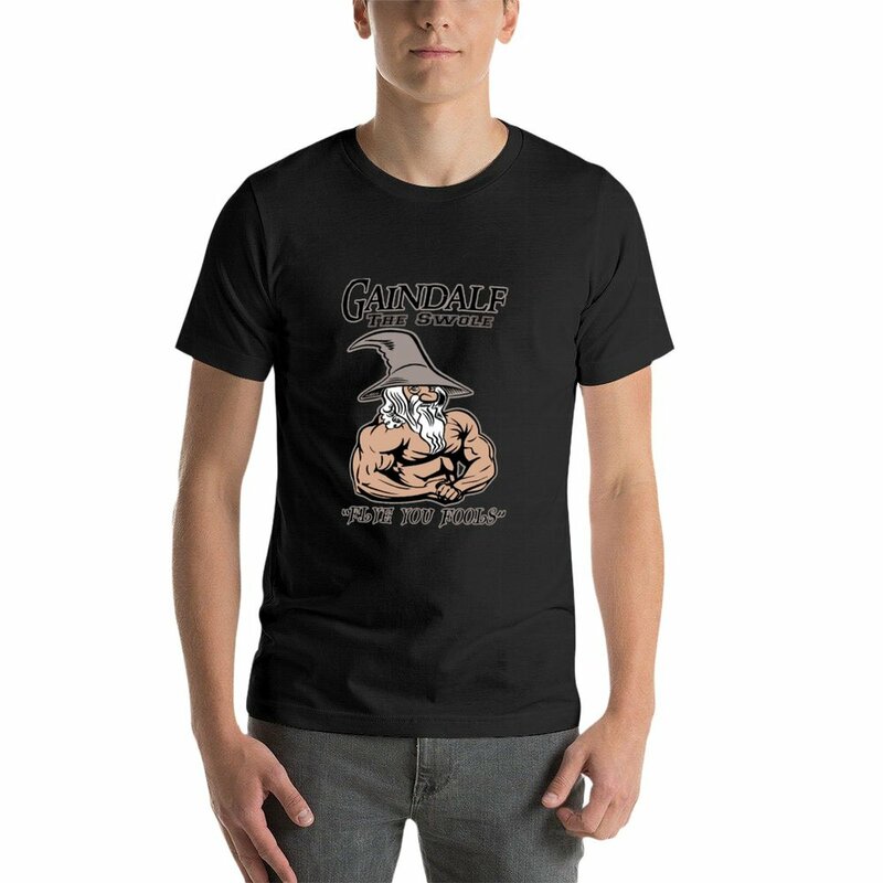 Nowa koszulka fan sportu t-shirty z T-Shirt baniką krótka grafika t-shirty czarne t-shirty dla mężczyzn