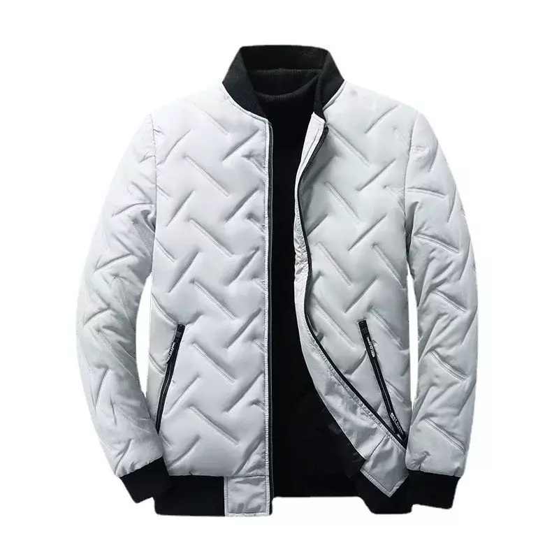 New Fall and Winter Men's Outdoor Casual Versatile Fashion Collar Light Short Down Jacket Trendy Padded Thickened Jacket