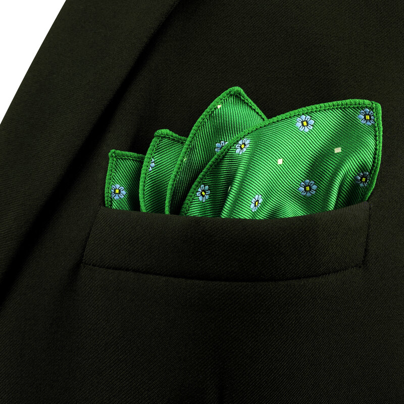 男性用ポケット,正方形,緑,シルク,クラシック,パープル,ファッショナブルなウェディング