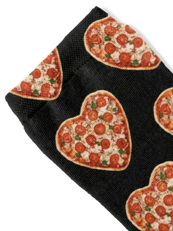 Herzförmige Pizza Socken Söckchen Kompression strümpfe Luxus Frau Socken Männer