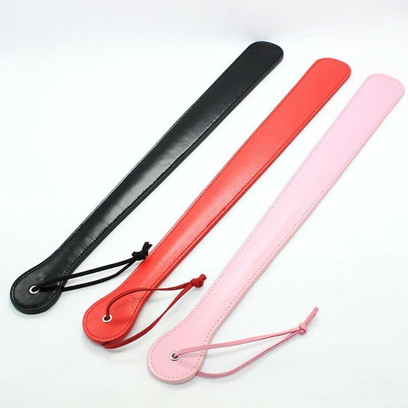 48CM PU Leather Paddle Slapper Whip For Horse Training Enhance Pain Equestrian Training Horse Whip Equestrian Riding Crops