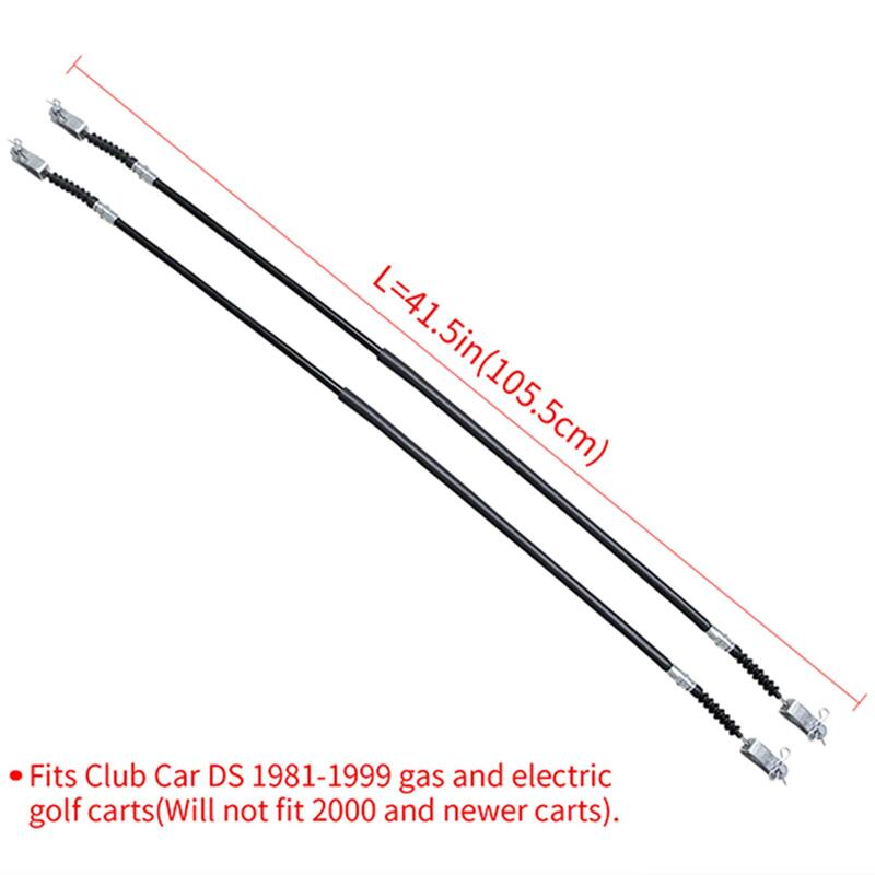 Club Car Brems kabels atz schwarz direkt ersetzen 1981 für ds 2007-2014