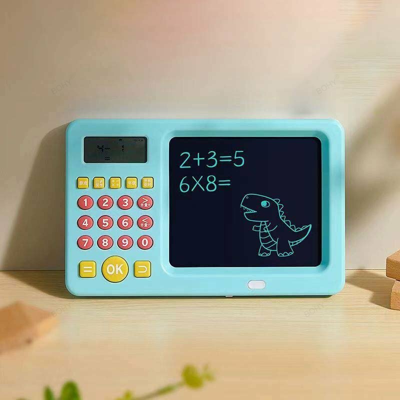 Máquina calculadora USB para niños, Tabletas digitales de dibujo, máquina de entrenamiento de aritmética para niños, juego de prueba de matemáticas