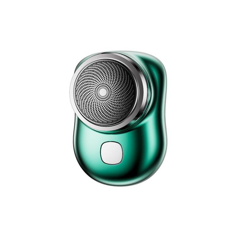 Rasatura elettrica portatile nuovo Mini rasatura elettrica da uomo aggiornata rasatura ricaricabile un pulsante usa verde