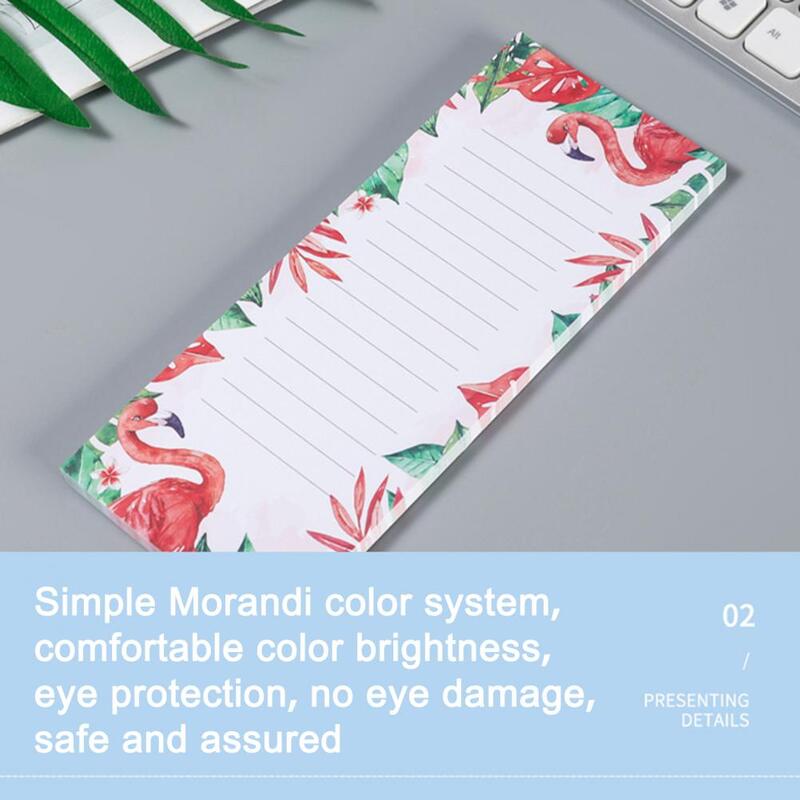 Magnetic Notepad for Refrigerator Magnetic Paper for Refrigerator Ink-resistant Magnetic Notepad Cute Fruit for Refrigerator
