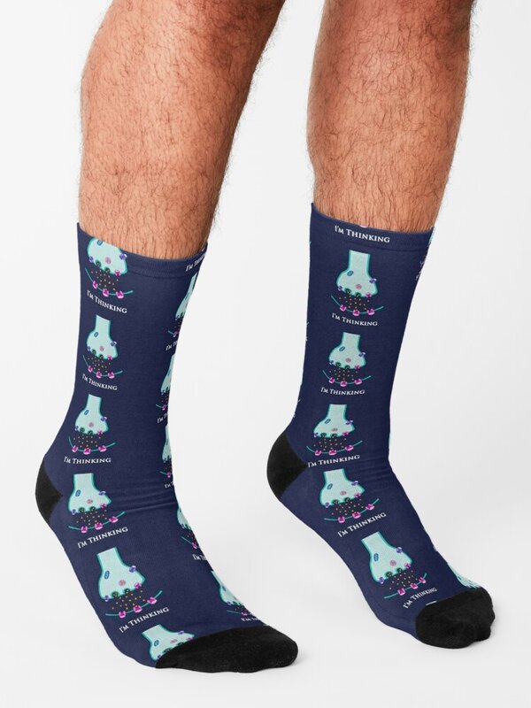 Ich denke an Synapse - Neuro wissenschaft Socken Basketball Rugby Baumwolle Kompression socken für Mädchen Männer