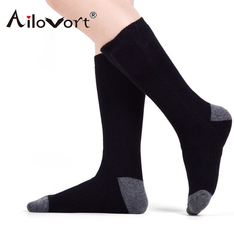 Winter Elektrische Beheizte Socken Warme Socken mit Wiederaufladbare 3,7-Volt Batterie Elastische Gesundheit Füße wärmer Socken Für Outdoor Sport