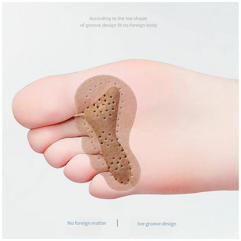 Summer Sandals Feet Pads Comfortable Genuine leather Half Insoles Women Shoes Pads Foot Care Products Forefoot Non-slip Cushion