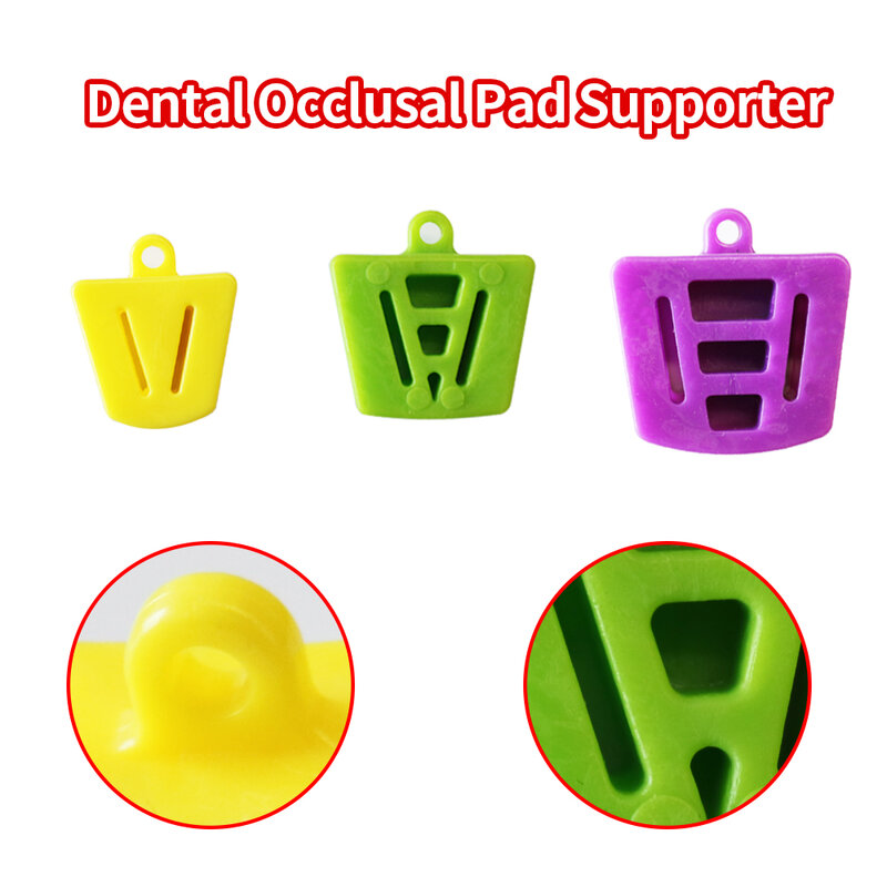 1Pack Dental Occlusal Pad Supporter Mouth Prop Bite Opener Retractor Dentist Materials Intraoral