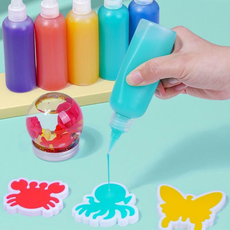 Magic Water Toy Creation Kit Handmade colorido, Aqua Fairy Elf Gel, fabricante de animais marinhos, elfo aquático, ciência para meninos e meninas