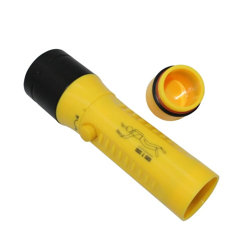 XM L2 torcia a LED per immersione subacquea impermeabile 100m con batteria 3*18650 DC ricaricabile lampada a luce bianca/gialla