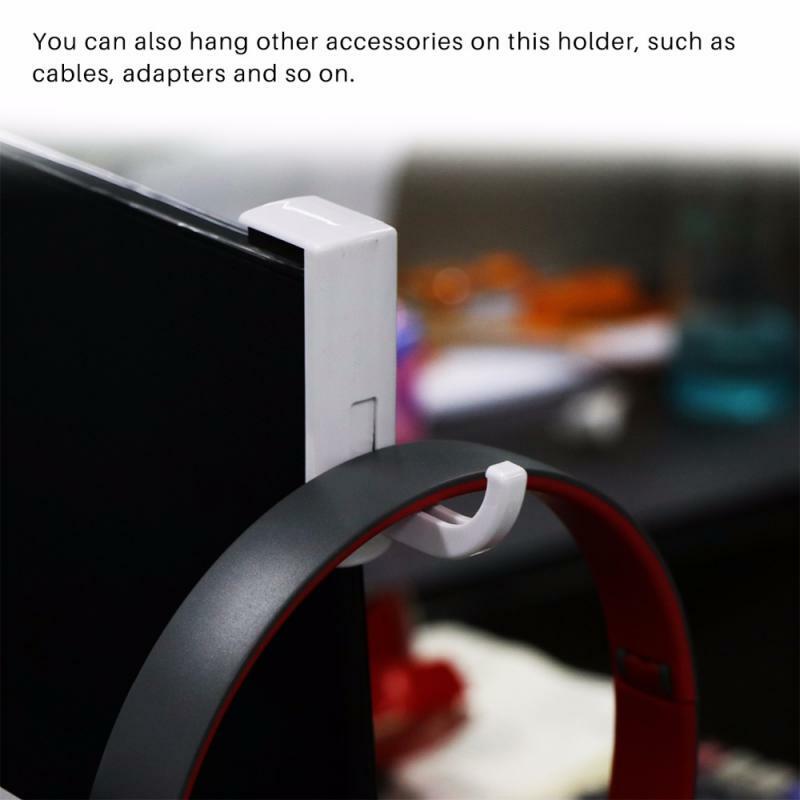 Universal Headset Hanger para Xiaomi, fone de ouvido Stand, Headphones Holder, Wall Earhook, PC Monitor, novo Rack