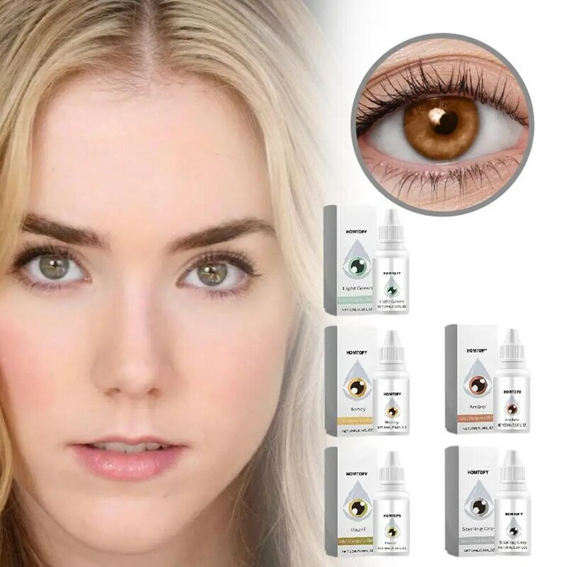 หยดเปลี่ยนสีตา5สี10มล. เปลี่ยนดวงตาของคุณ irisinking และให้ความชุ่มชื้น
