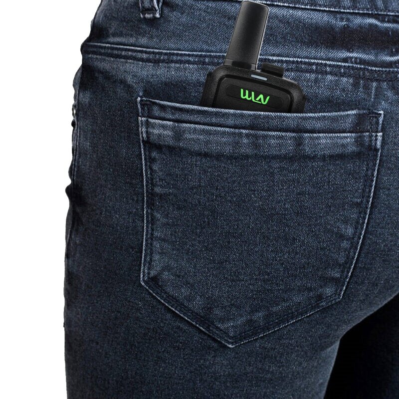 Wln KD-C51 mini draagbare handheld draadloze high power walkie talkie beroep fm-zender ontvanger tweeweg radio-adapter