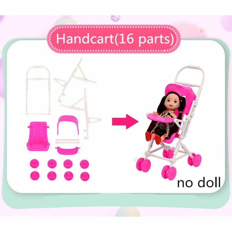 Novidade infantil interativa para acessórios bonecas para crianças 6 anos