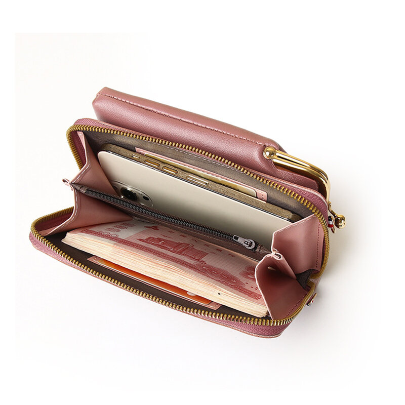 Mini sac en nylon pour téléphone portable pour femme, porte-monnaie, sangle initiée, petits sacs à bandoulière, portefeuille, sac à main de voyage, nouveau