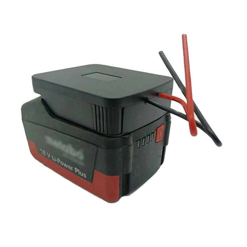 Lithium Battery Adapter Compatible For Metabo 18v Dock Power Connector Suitable For 18v Battery Base Adapter Tools