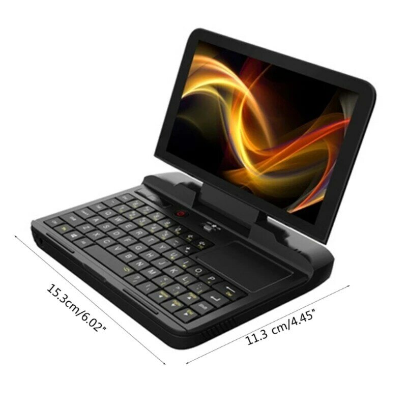 Laptop Mini Genggam MicroPC 8GB+128GB Pocket Laptop untuk Industri Profesional