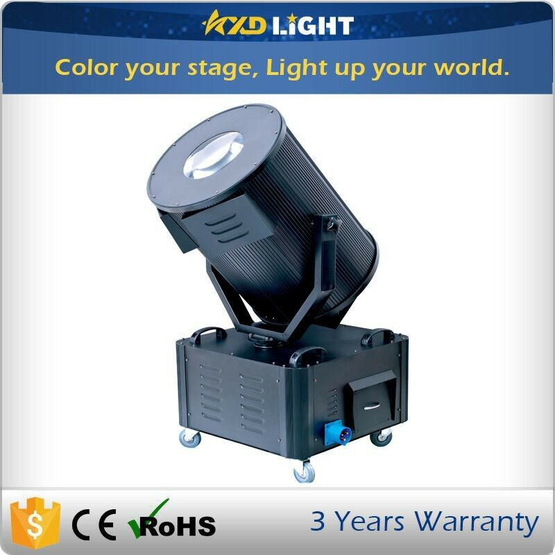 2kw-5kw high bright waterproof skyrose led movinghead torcia portatile per proiettore attrezzatura da esterno in vendita