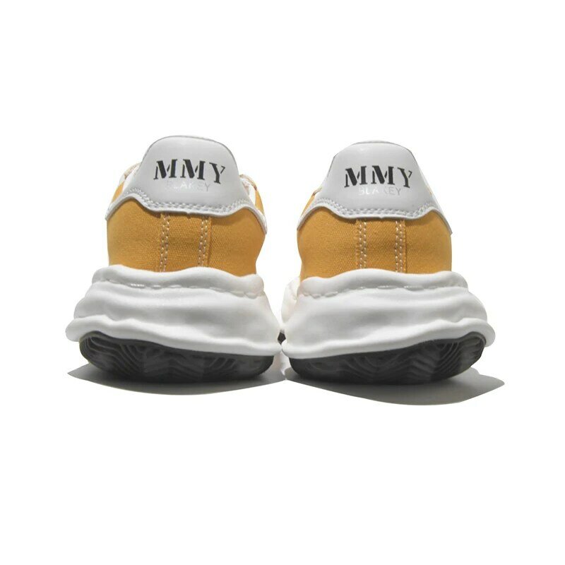Maison Mihara-Zapatillas deportivas informales para mujer, zapatos de lona bajos con puntera, de lujo, de diseño, con diseño de asuhiro, MMY