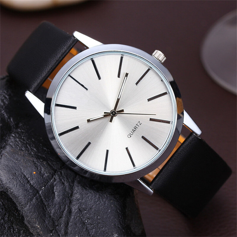 Men's Watches Pointer Round Quartz Wristwatches Boy's Business Birthday Gifts waterproof watches Business Matching Accessories
