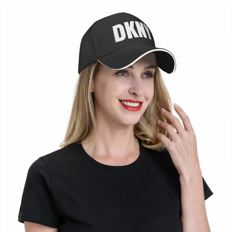 DKNYs-Boné solar clássico para homens e mulheres, acessórios para chapéus de golfe, chapéus casuais, moda