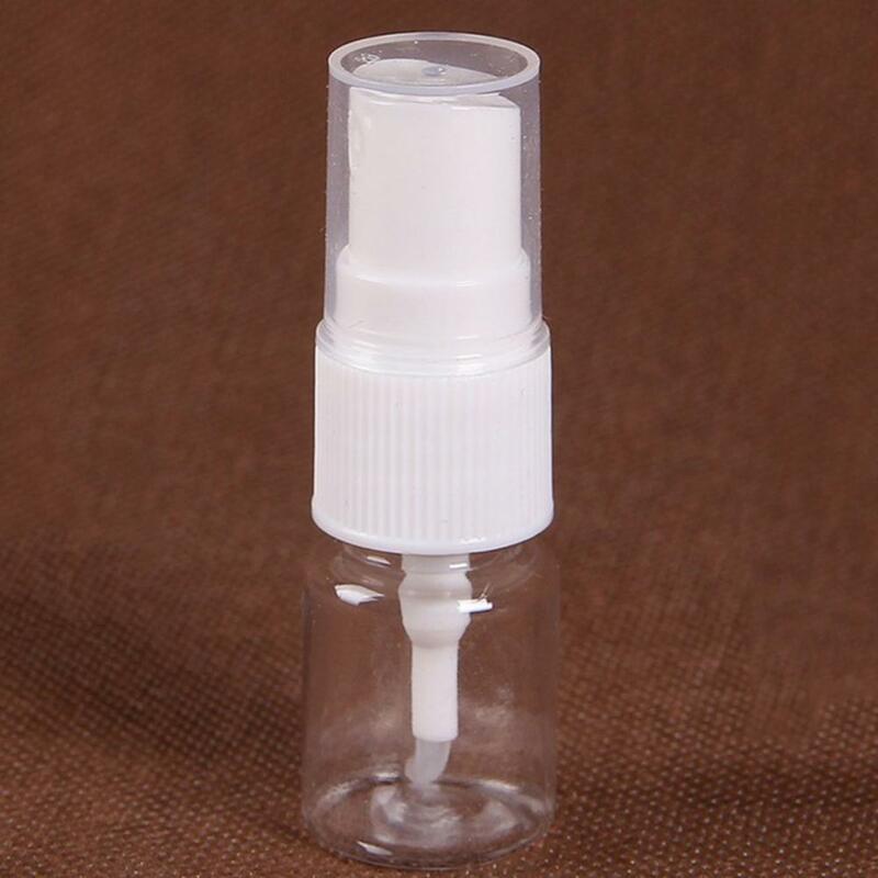 Tragbare Reise transparente Sprüh flasche Mini leere Sprüh flasche Kunststoff Parfüm Zerstäuber nachfüllbare Flaschen zum Händewaschen