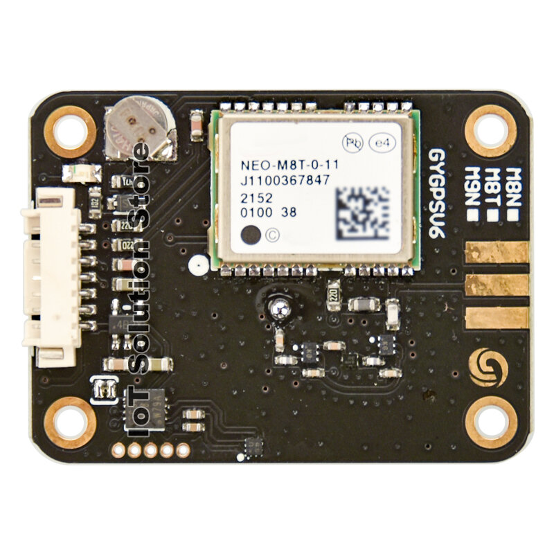 GYGPSV6 NEO-M8T MP3 QZSS BeiDou Glonass GNSS Kit papan pengembangan modul GPS dengan antena NEOM8T NEO M8T NEO-M8T-0-11