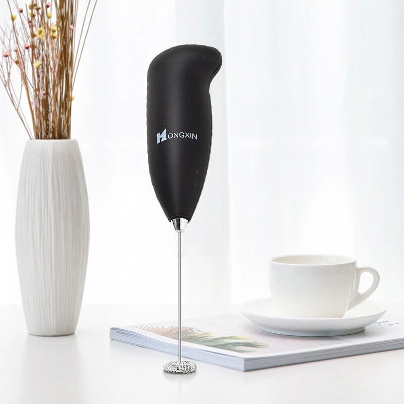 Handheld Elektrische Melkopschuimer Mini Foamer Koffie Maker Eiklopper Voor Chocolade Cappuccino Roerder Draagbare Blender Klop Gereedschap