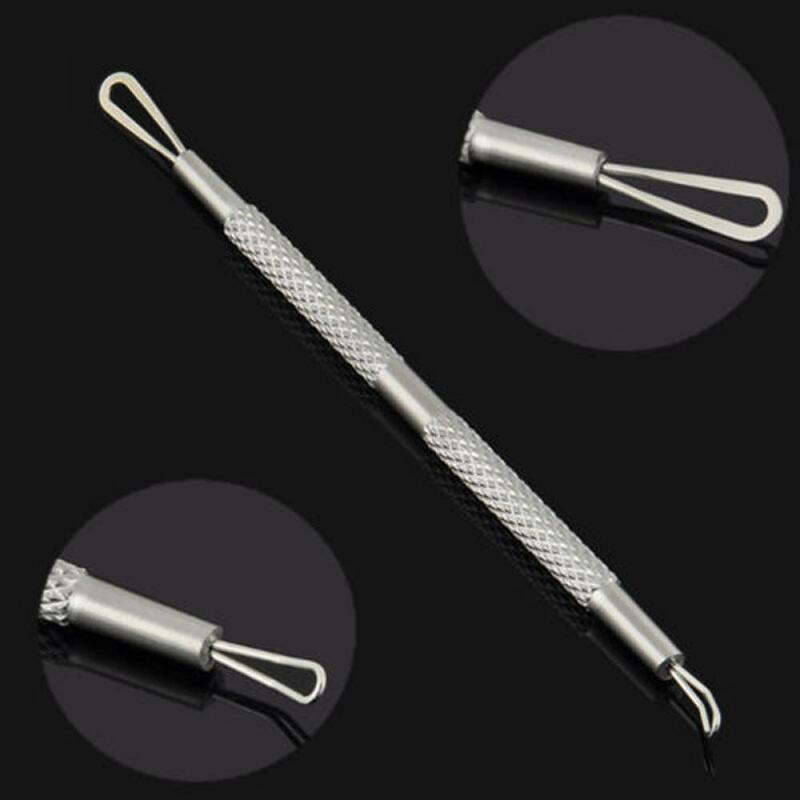 Comedone Acne Blemish Blackhead Remover Tool Needles Pimple Stainless Steel