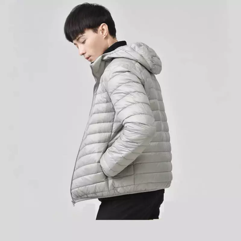 남성용 초경량 패커블 다운 재킷, 방수 및 방풍, 통기성 코트, EWFR, 사계절 신상